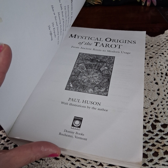 Mystical Origins Of The Tarot Book By Paul Huson 2004 Ancient Roots To Modern - Picture 4 of 15